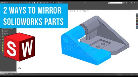 mirror sheet metal part in solidworks|solidworks create mirrored part.